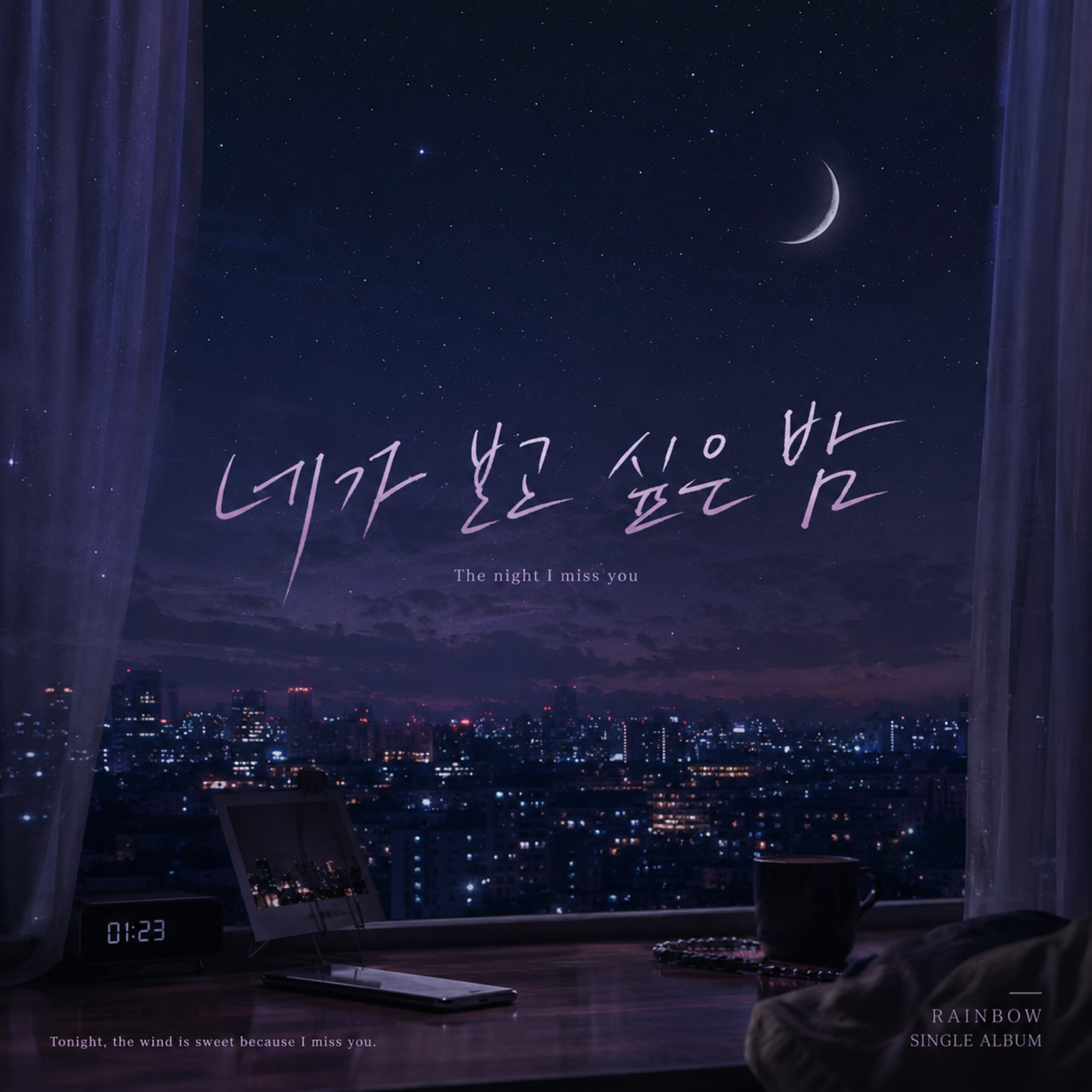 별빛소년 네가 보고 싶은 밤 앨범 자켓