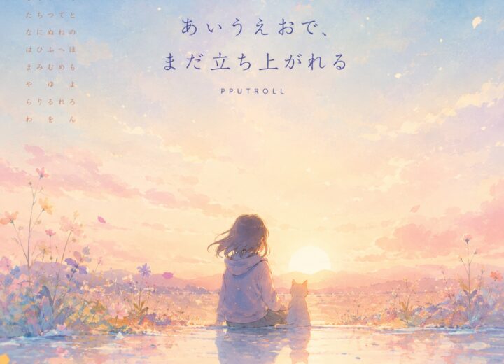 뿌트롤 あいうえおで、まだ立ち上がれる 앨범 자켓
