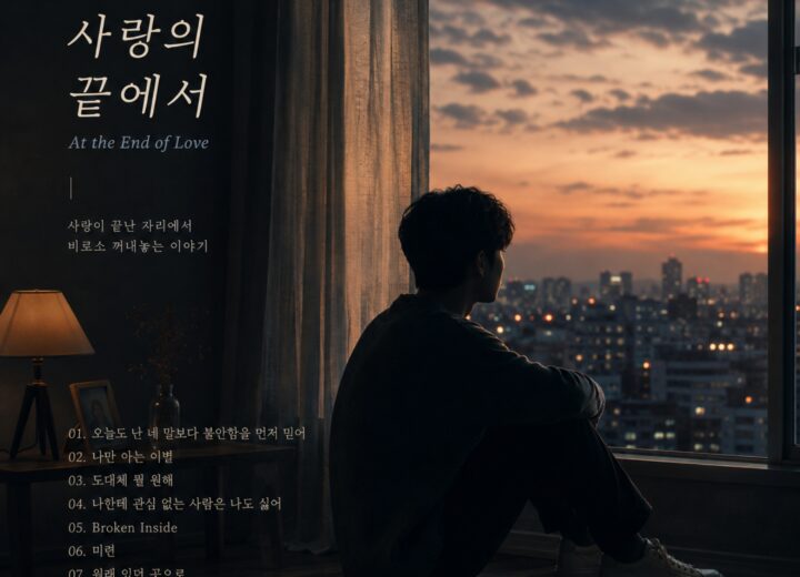 Luminous 사랑의 끝에서 앨범 자켓
