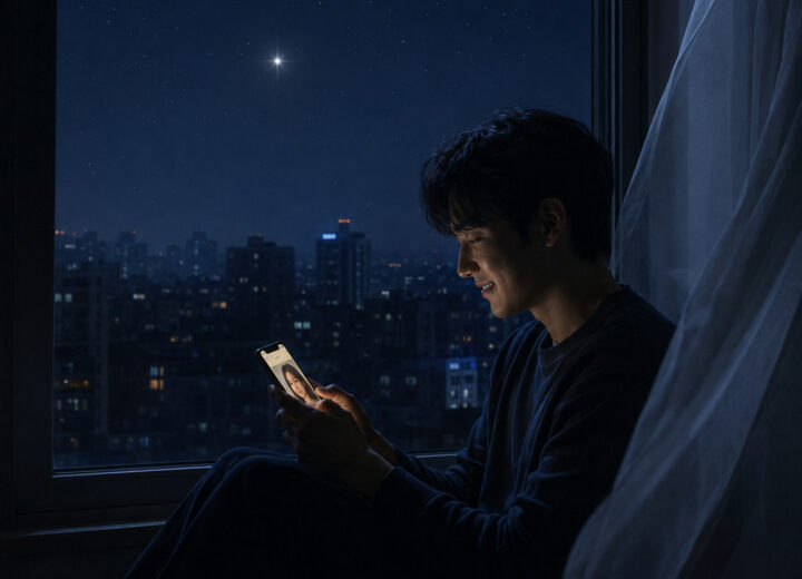 별빛소년 보고 싶은 밤 앨범 자켓