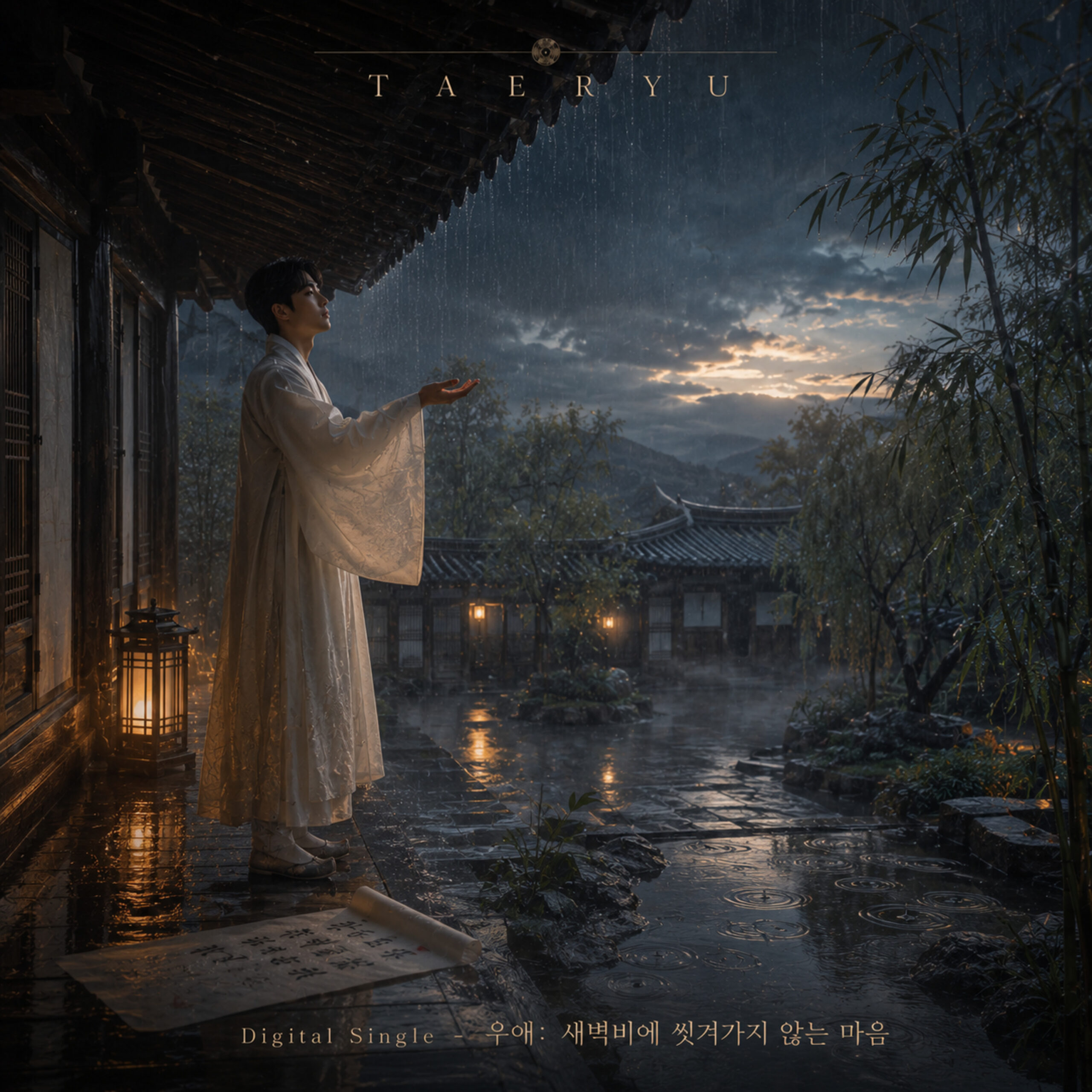태류 우애: 새벽비에 씻겨가지 않는 마음 앨범 자켓