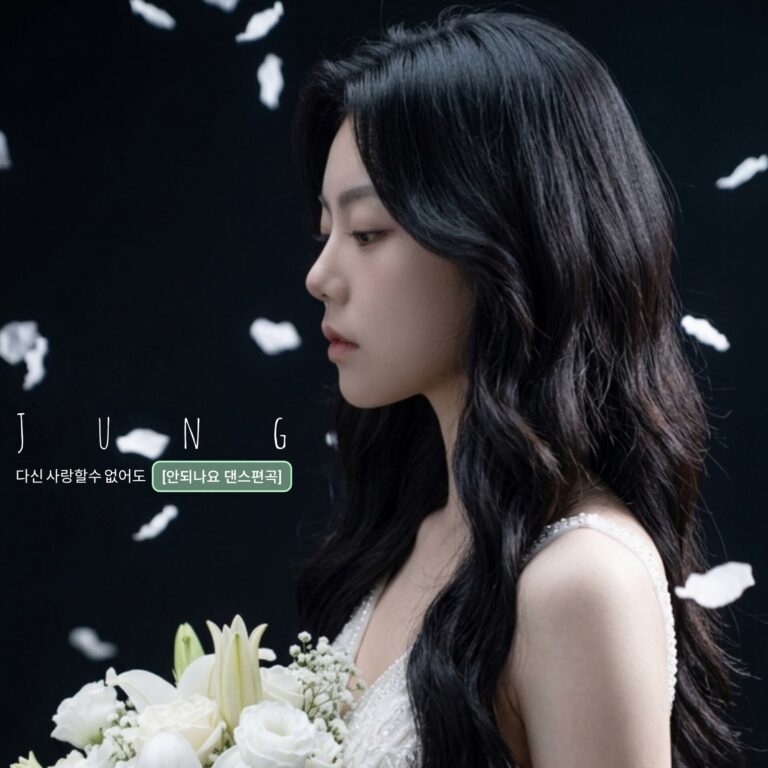 Jung 다신 사랑할수 없어도 앨범 자켓