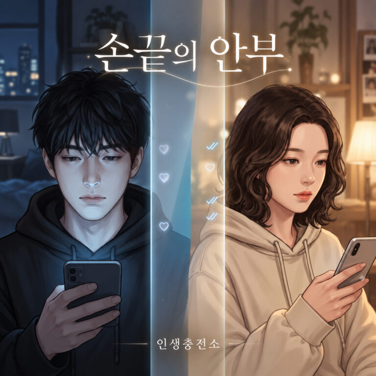 인생충전소 손끝의 안부 앨범 자켓