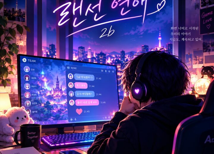 2b 랜선연애 앨범 자켓