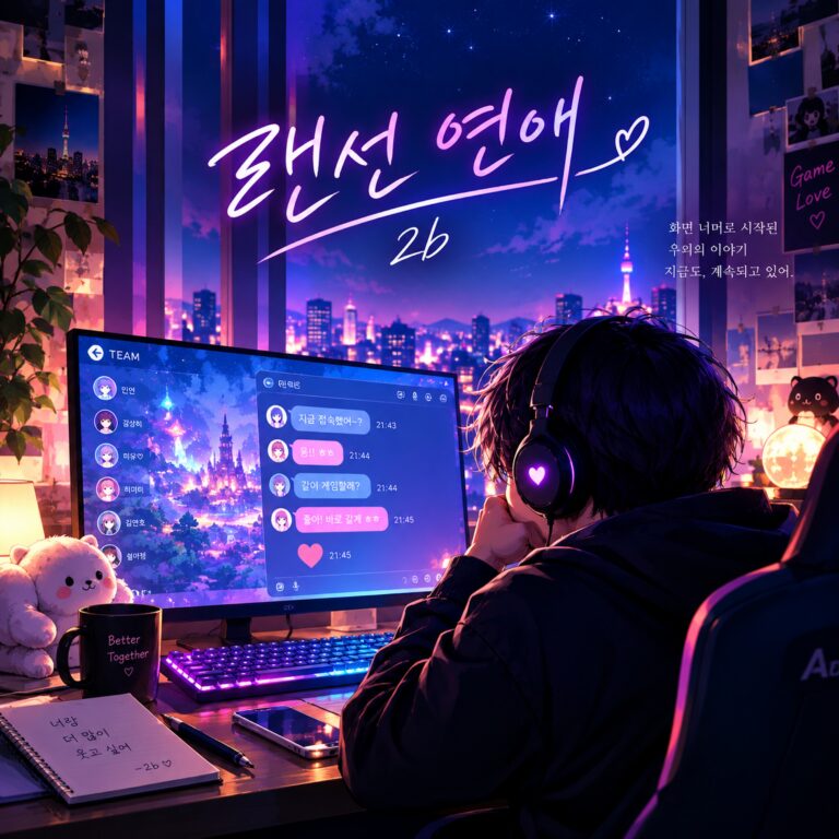 2b 랜선연애 앨범 자켓