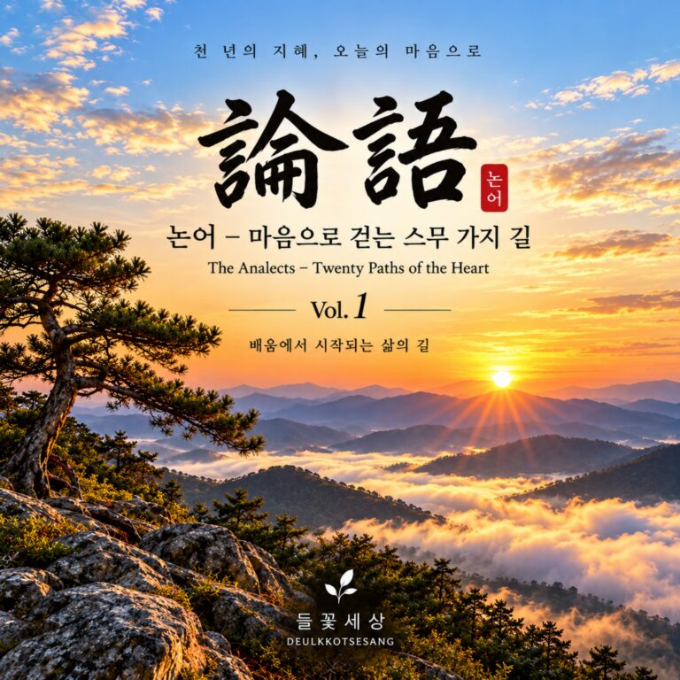 들꽃세상 논어 – 마음으로 걷는 스무 가지 길 Vol. 1 앨범 자켓