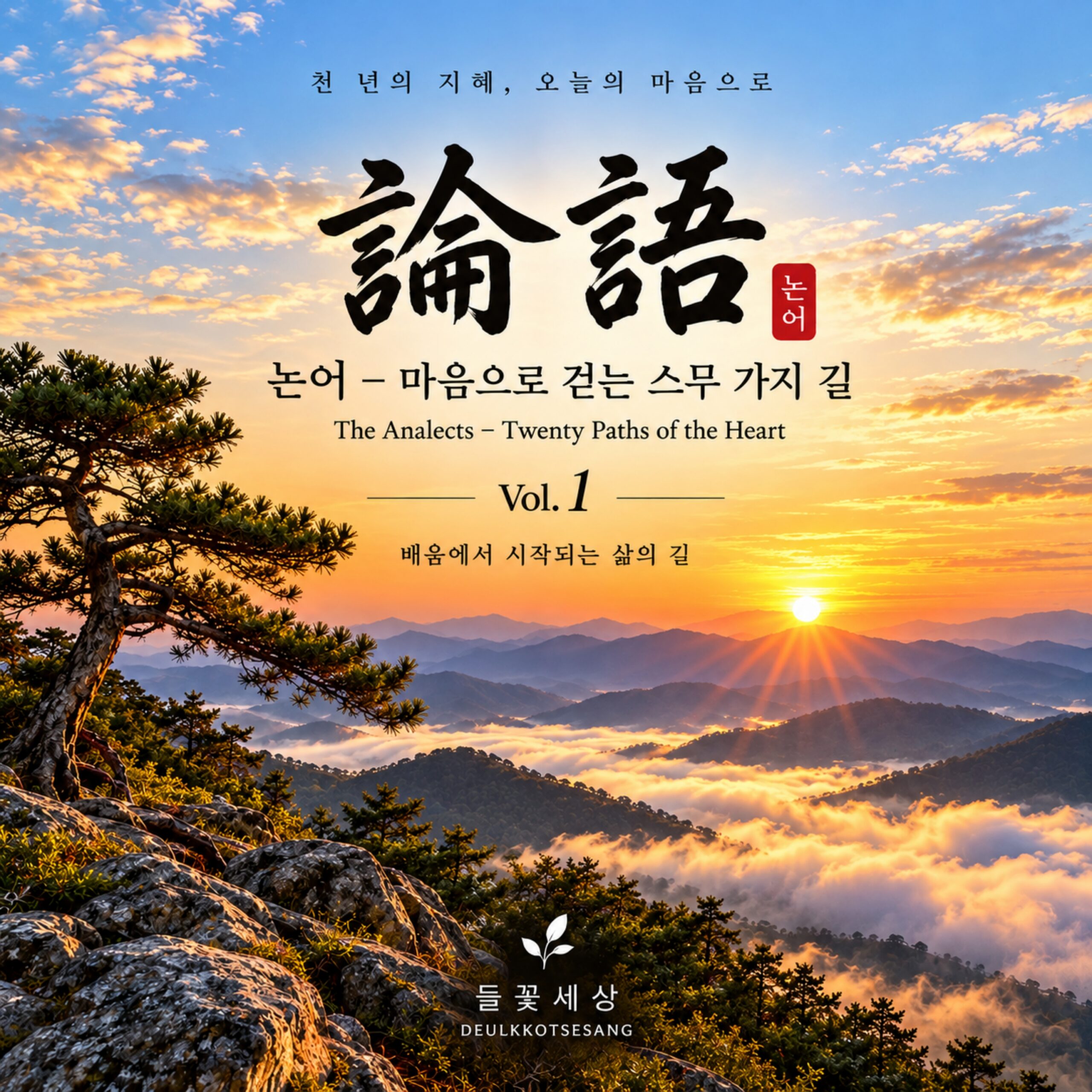 들꽃세상 논어 – 마음으로 걷는 스무 가지 길 Vol. 1 앨범 자켓