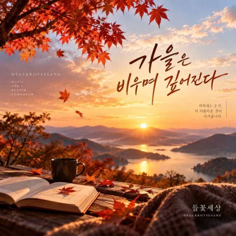 들꽃세상 가을은 비우며 깊어진다 앨범 자켓
