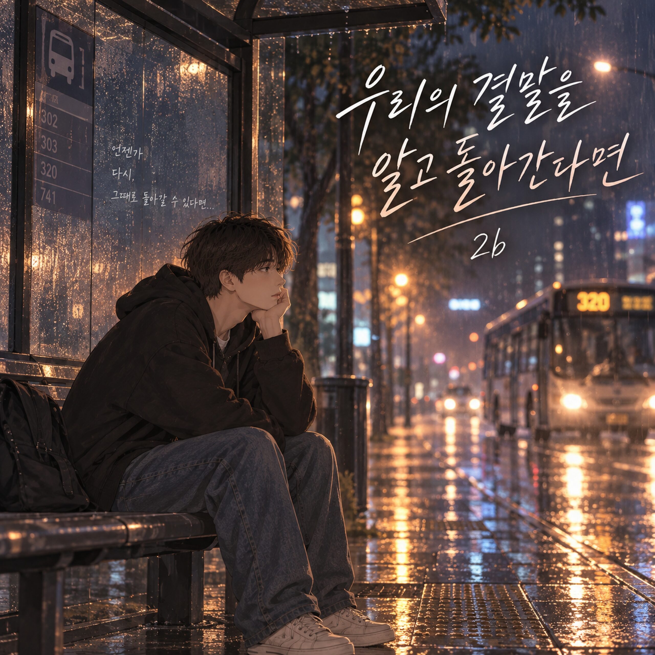 2b 우리의 결말을 알고 돌아간다면 앨범 자켓