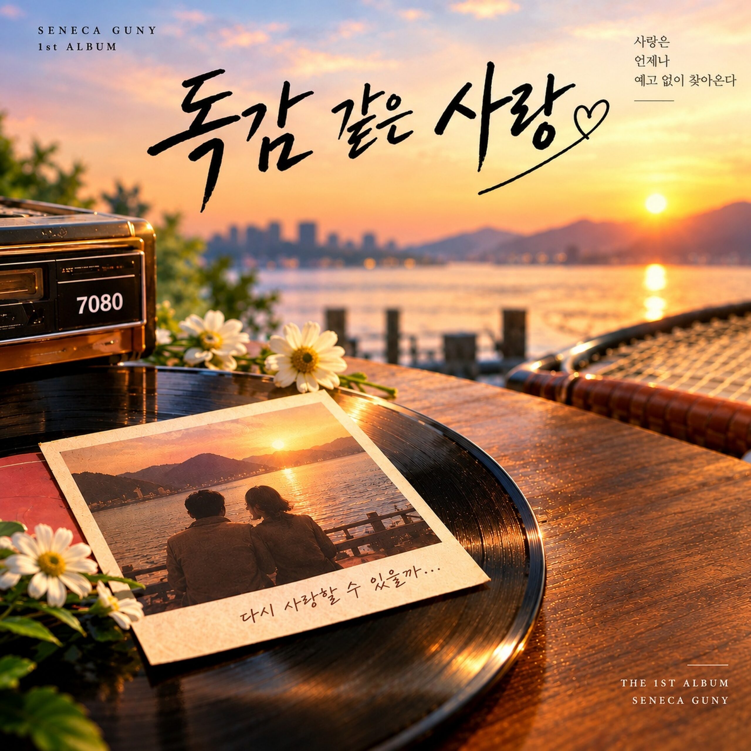 새우깡거니 독감 같은 사랑 앨범 자켓