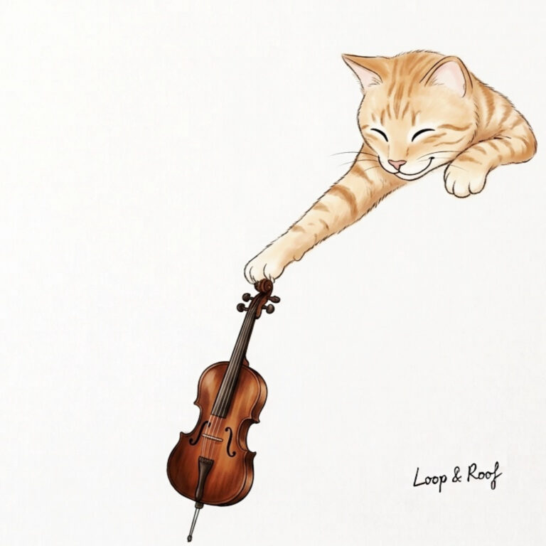 Loop&Roof I'll Pick up My Cello 앨범 자켓