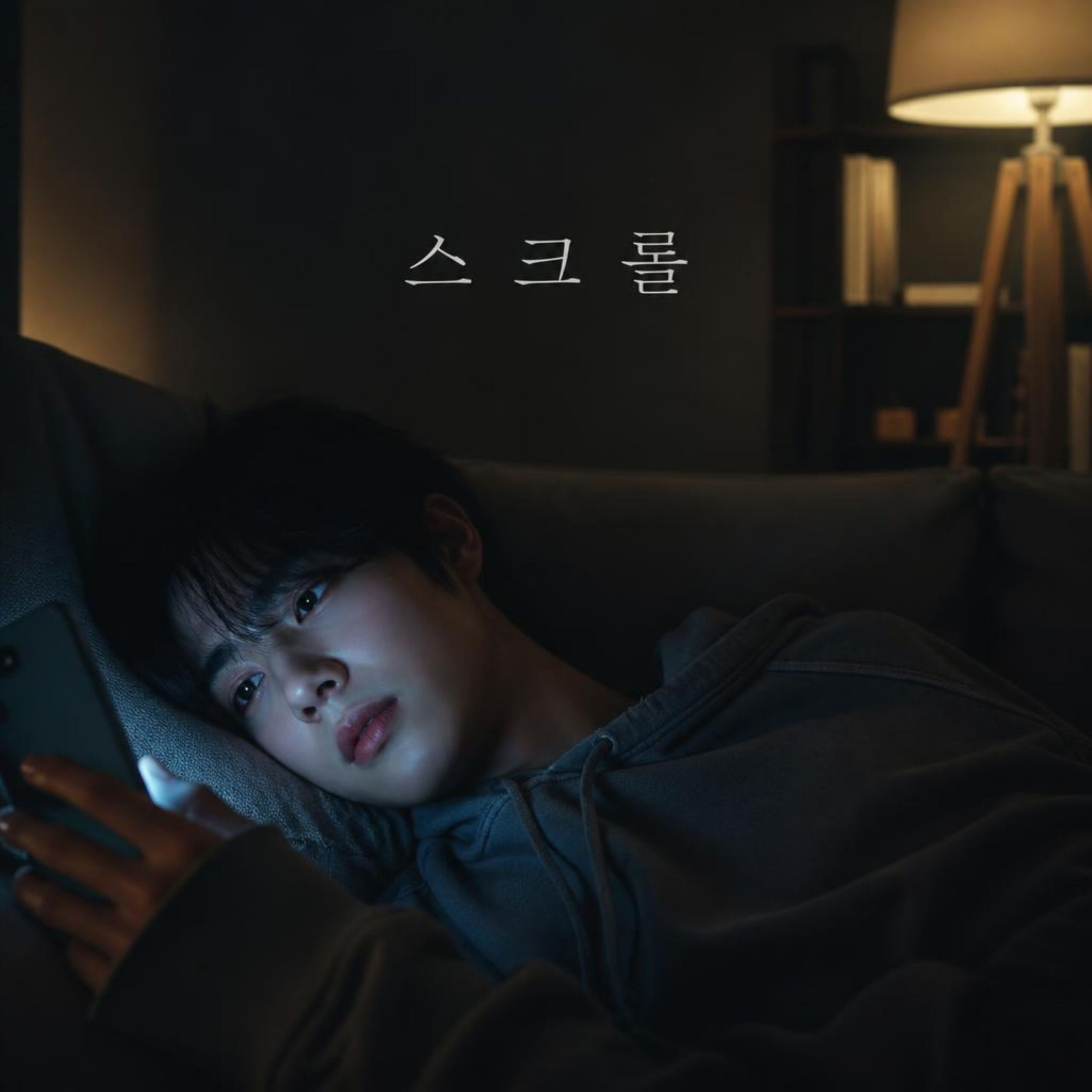 노래하는 기억수집가 스크롤 앨범 자켓