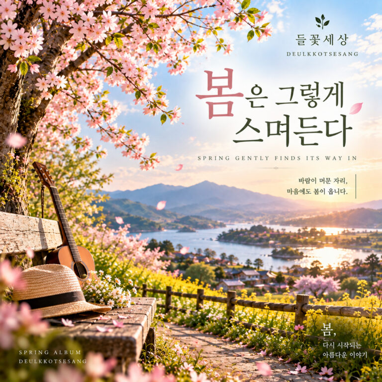 들꽃세상 봄은 그렇게 스며든다 앨범 자켓
