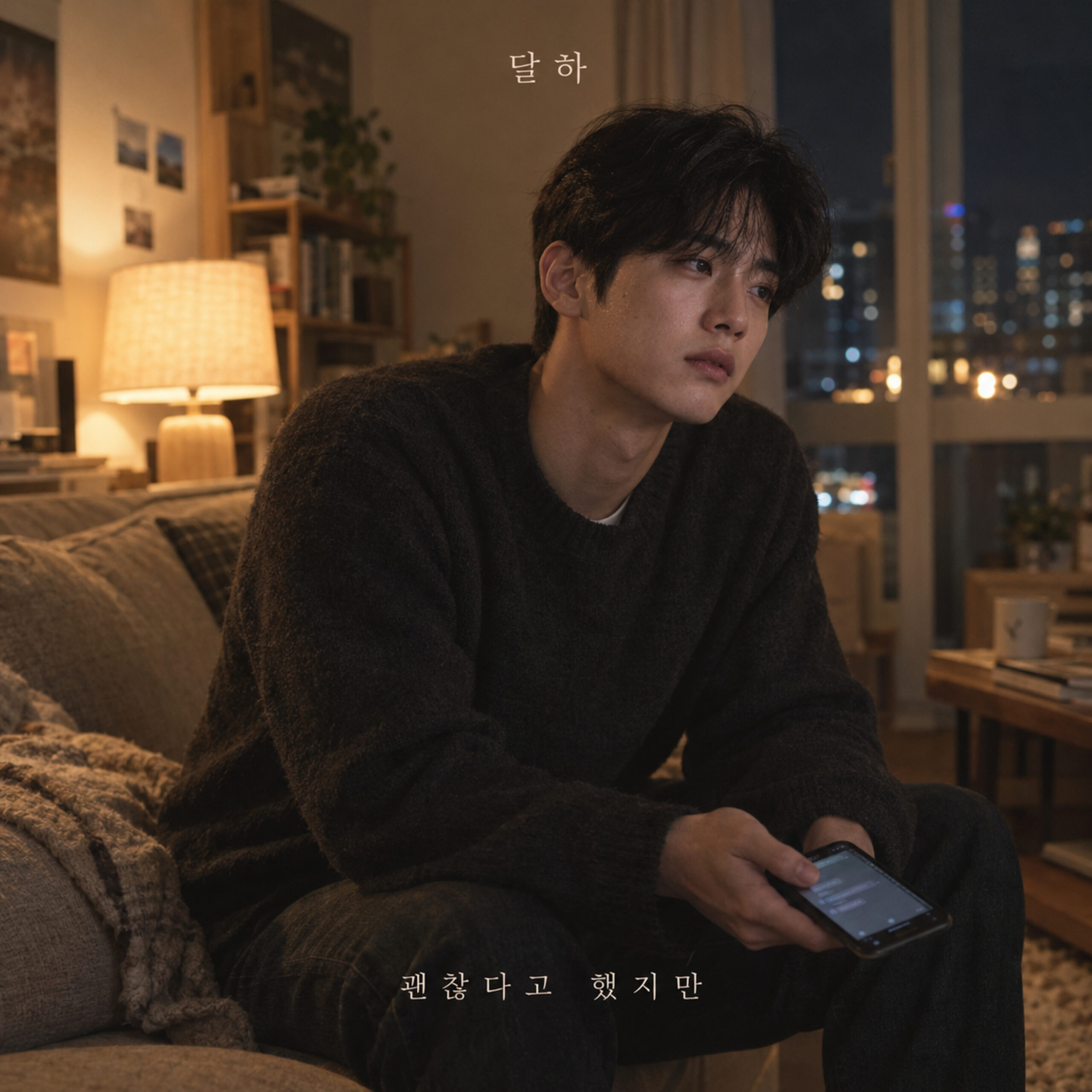 달하 괜찮다고 했지만 앨범 자켓