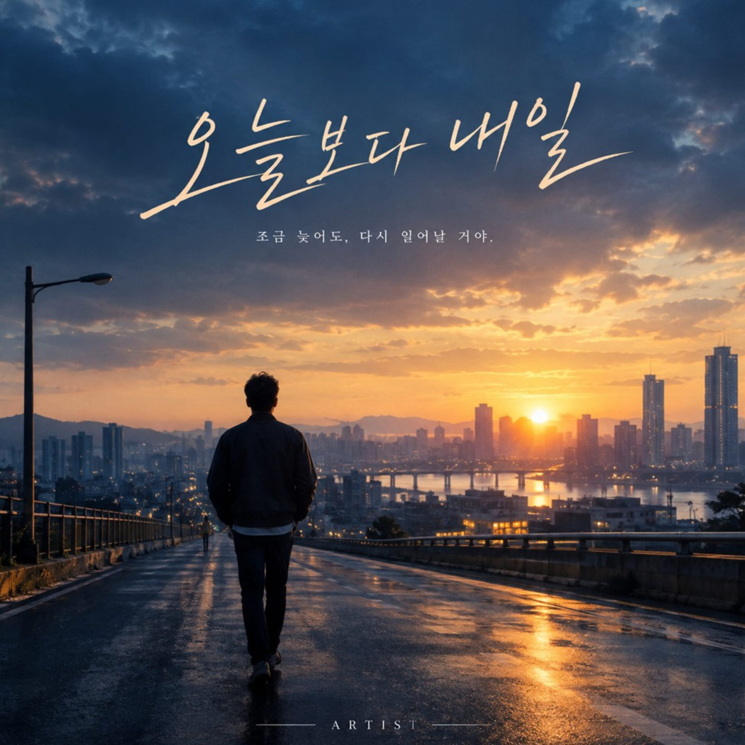 waterriceguy 오늘보다 내일 앨범 자켓