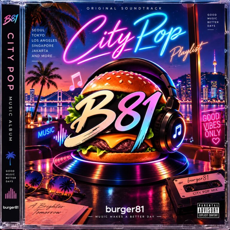 burger81 CITYPOP COLLECTION 앨범 자켓
