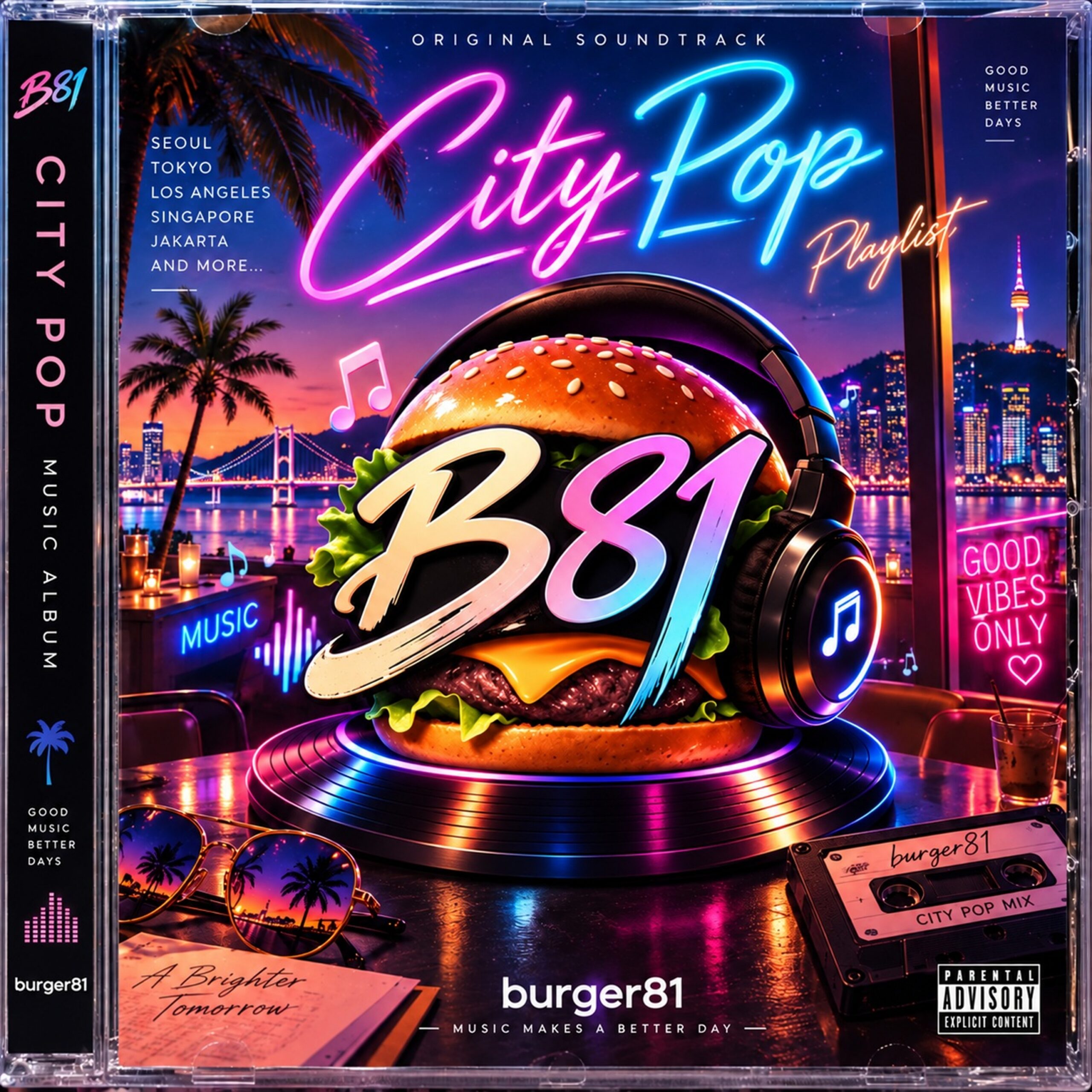 burger81 CITYPOP COLLECTION 앨범 자켓