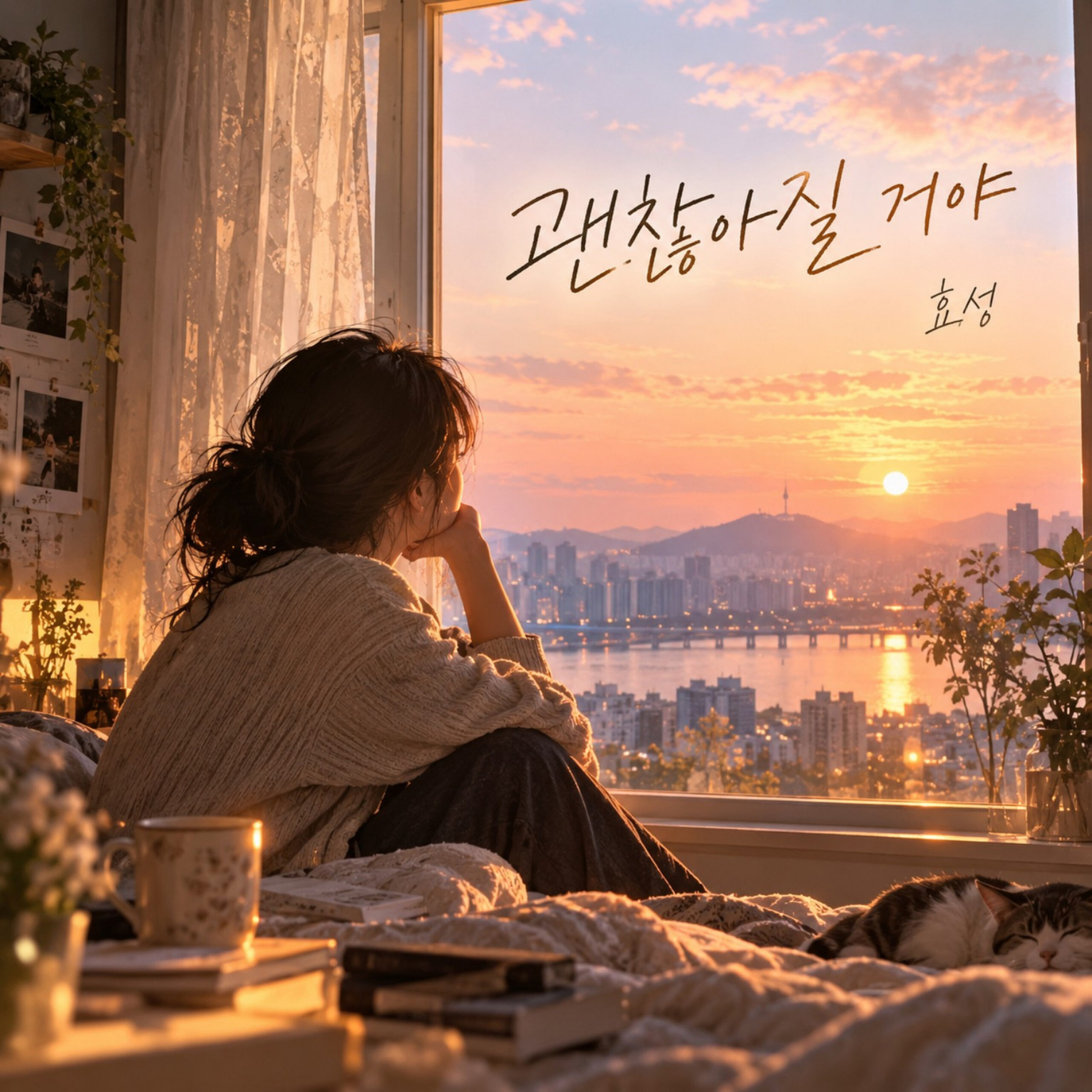 효성 괜찮아질거야 앨범 자켓