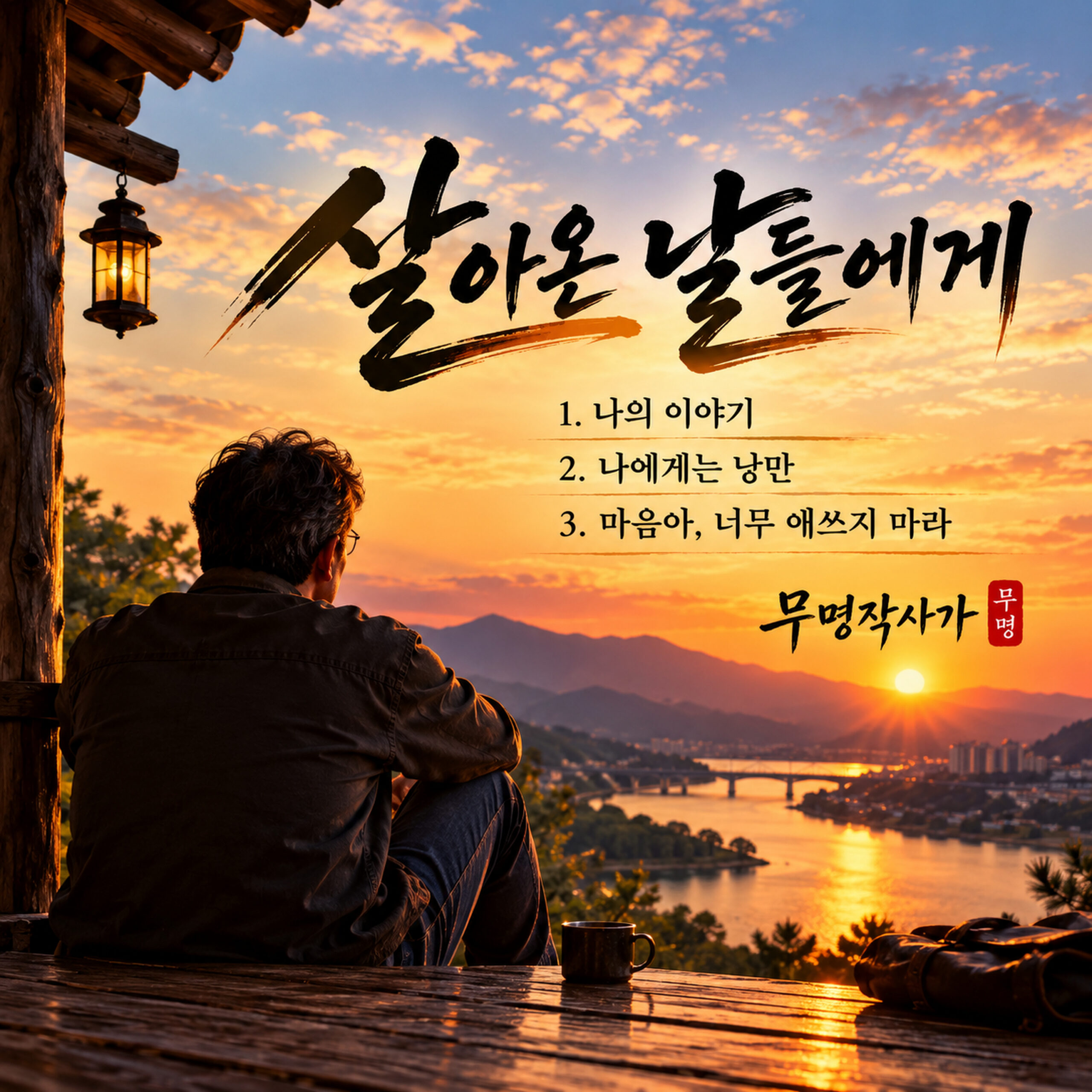 무명작사가 살아온 날들에게 앨범 자켓