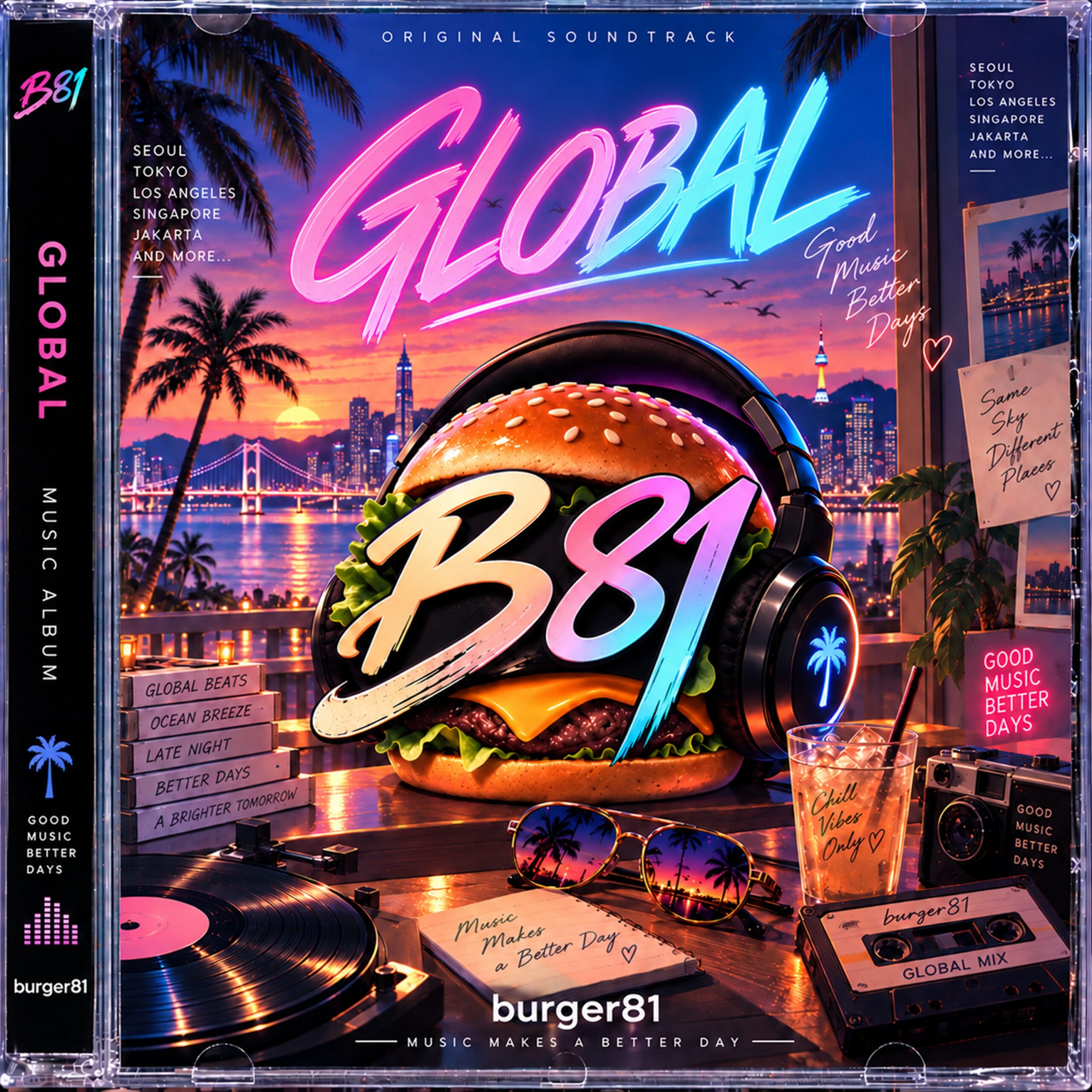 burger81 GLOBAL COLLECTION 앨범 자켓
