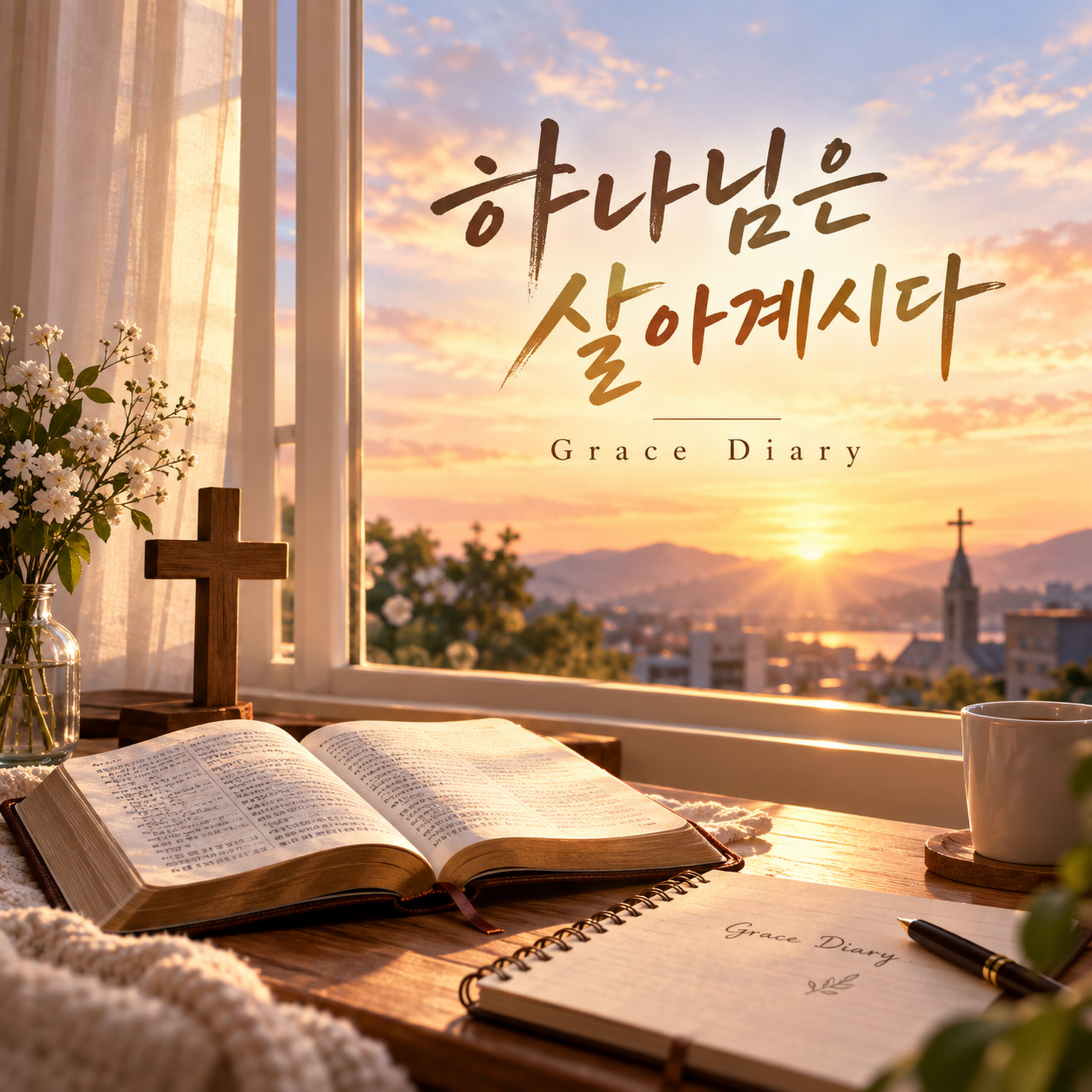 Grace Diary 하나님은 살아계시다 앨범 자켓