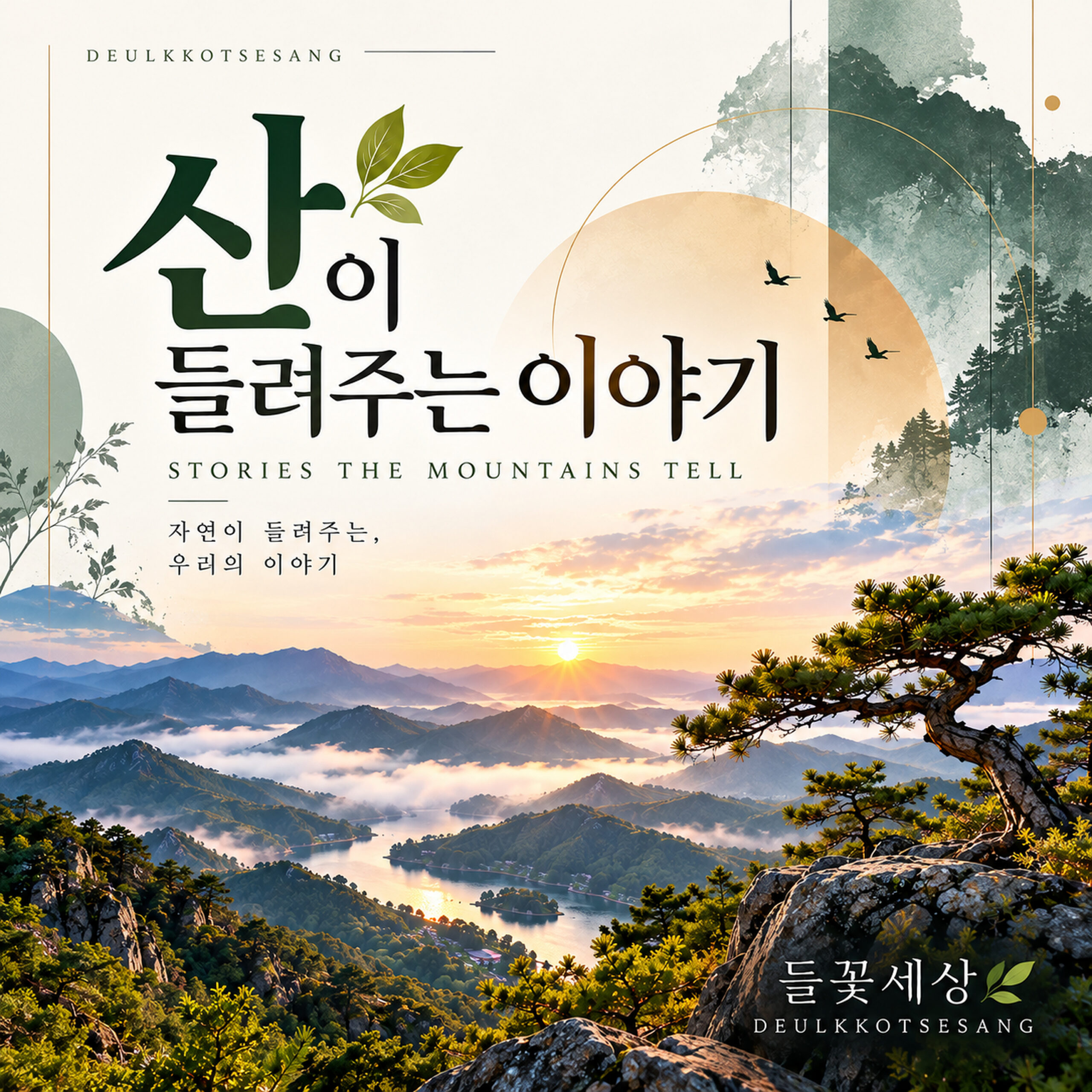 들꽃세상 산이 들려주는 이야기 앨범 자켓