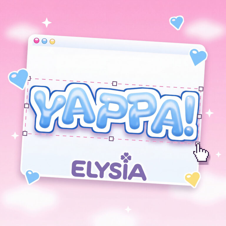 ELYSIA YAPPA! 앨범 자켓