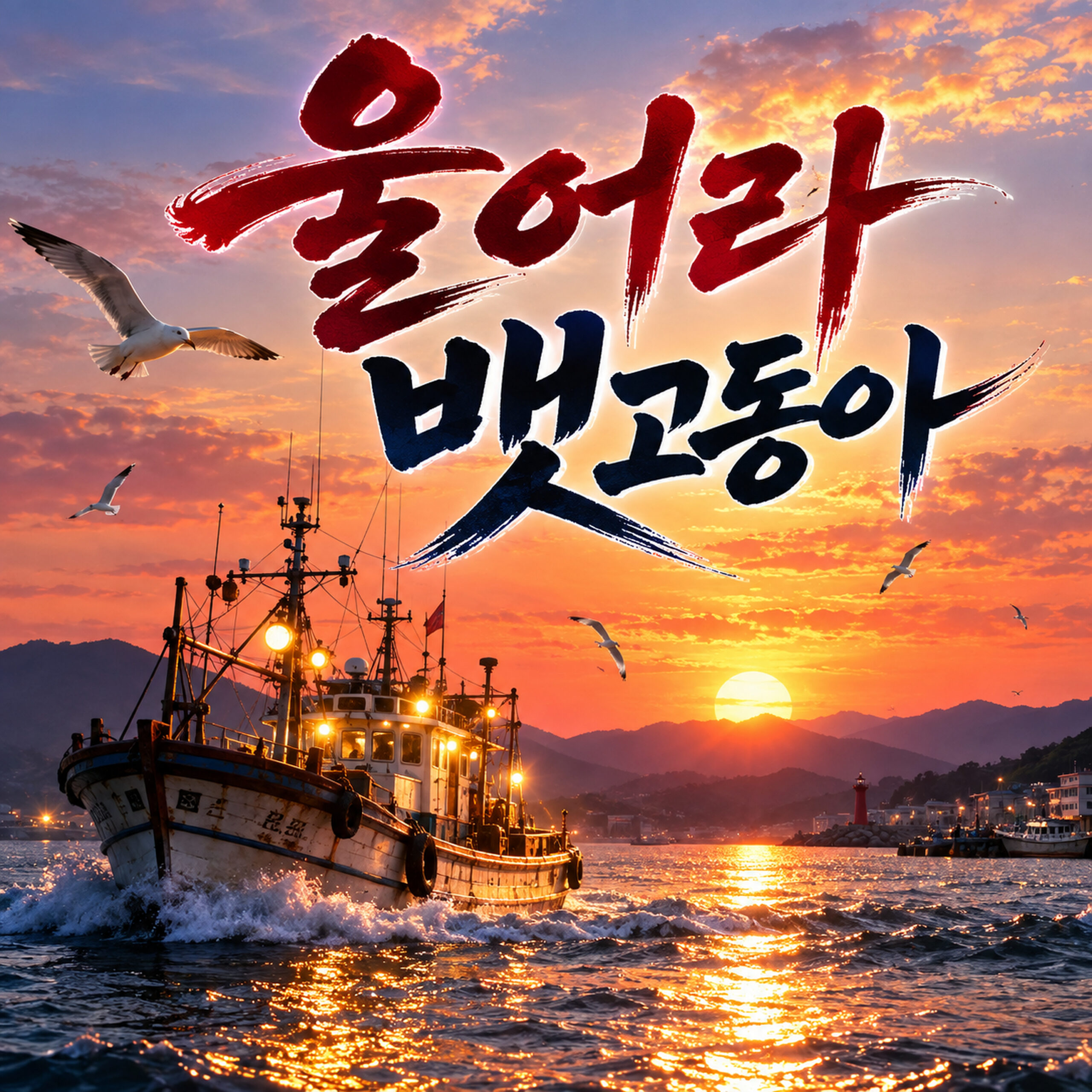 SONG MINYEO(쏭미녀) 울어라,뱃고동아 앨범 자켓